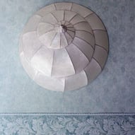 HELIX PAPYRO Lampenschirm aus Papier mediterane Schneckenlampe Wandlampe Deckenlampe groß