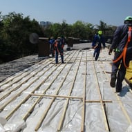 Roof Timber layout, Hyde Park, Sandton