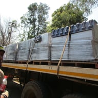 Roof tile delivery Hyde Park