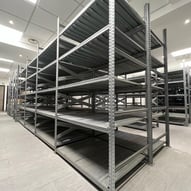 scaffalatura metallica leggera