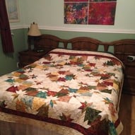 Hunter's Star Quilt by Margaret Hautanen