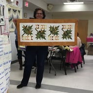Northern Neighbours Tablerunner by Susan Huot