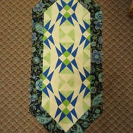 River Rocks Tablerunner by Luanne Griffing