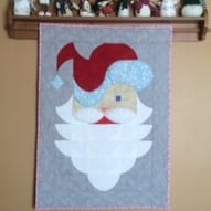 Posh Santa by Monica Gates
