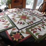 Flying Geese by Linda Stemp at the workshop in Thessalon Ont