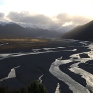 Waimakariri River Vista, Arthur's Pass, New Zealand 2024