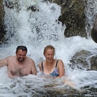 Baignade aux bassines de la Dourbie