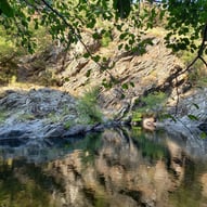 Baignade dans la Dourbie