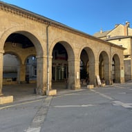 Les halles de St Jean de Bruel