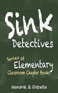 sink detectives series of elementary classroom chapter books cover