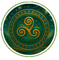Orbistriskelion logo