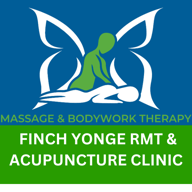 Finch and Yonge RMT massage & acupuncture clinic logo