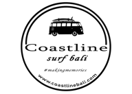 coastline surf bali logo