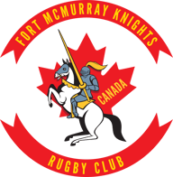 Fort McMurray Rugby, Knights Rugby Club, Fort McMurray Knights, Mini Rugby, Fort McMurray Knights Rugby Club logo