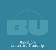 Bangalore University Transcript Online logo