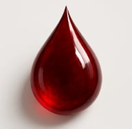 a drop of blood