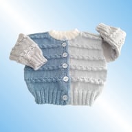 Modèles_Cardigans__Paletots_tricot_bébé__layette_bb_tricotée_main__tout_fait_main_aux_aiguilles_à_tr