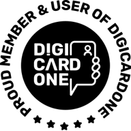 DigiCardOne proud member badge