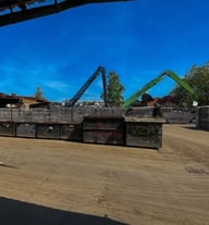 schrottplatz container metallankauf muenster