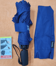 Tumella Flip-proof Travel Umbrella with protective pouch