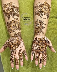 Indo-western Mehndi