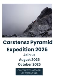 Carstensz Pyramid Schedule Aug 2025 and October 2025