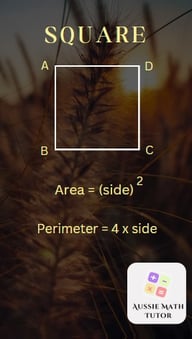 Formulae for Sqaure