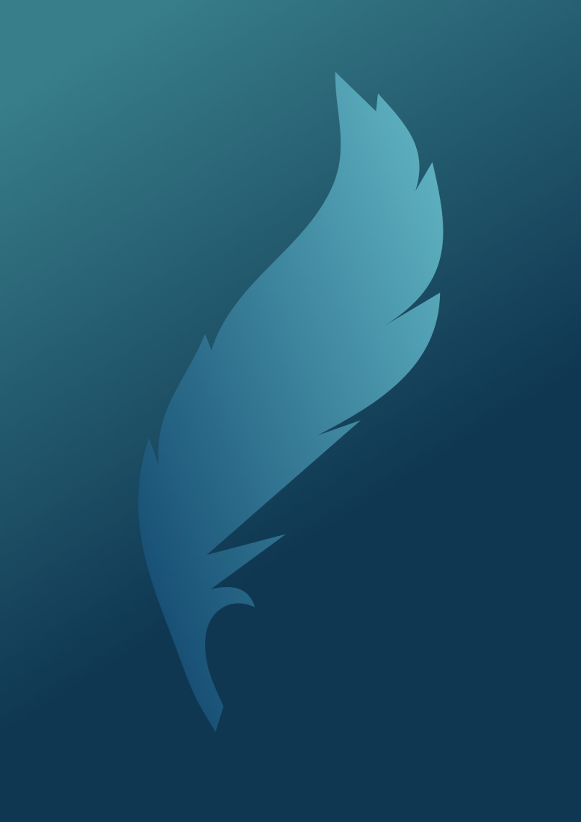 blue and black abstract painting