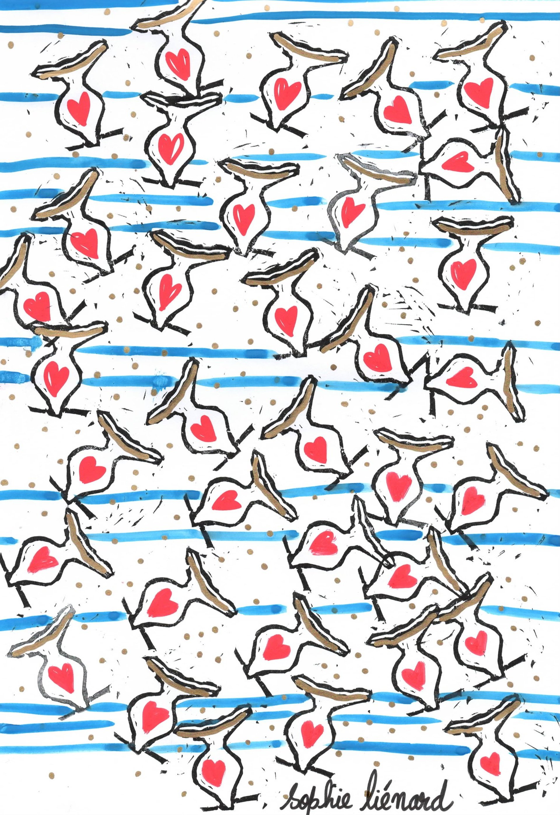 a close up of a black and brown abstract painting