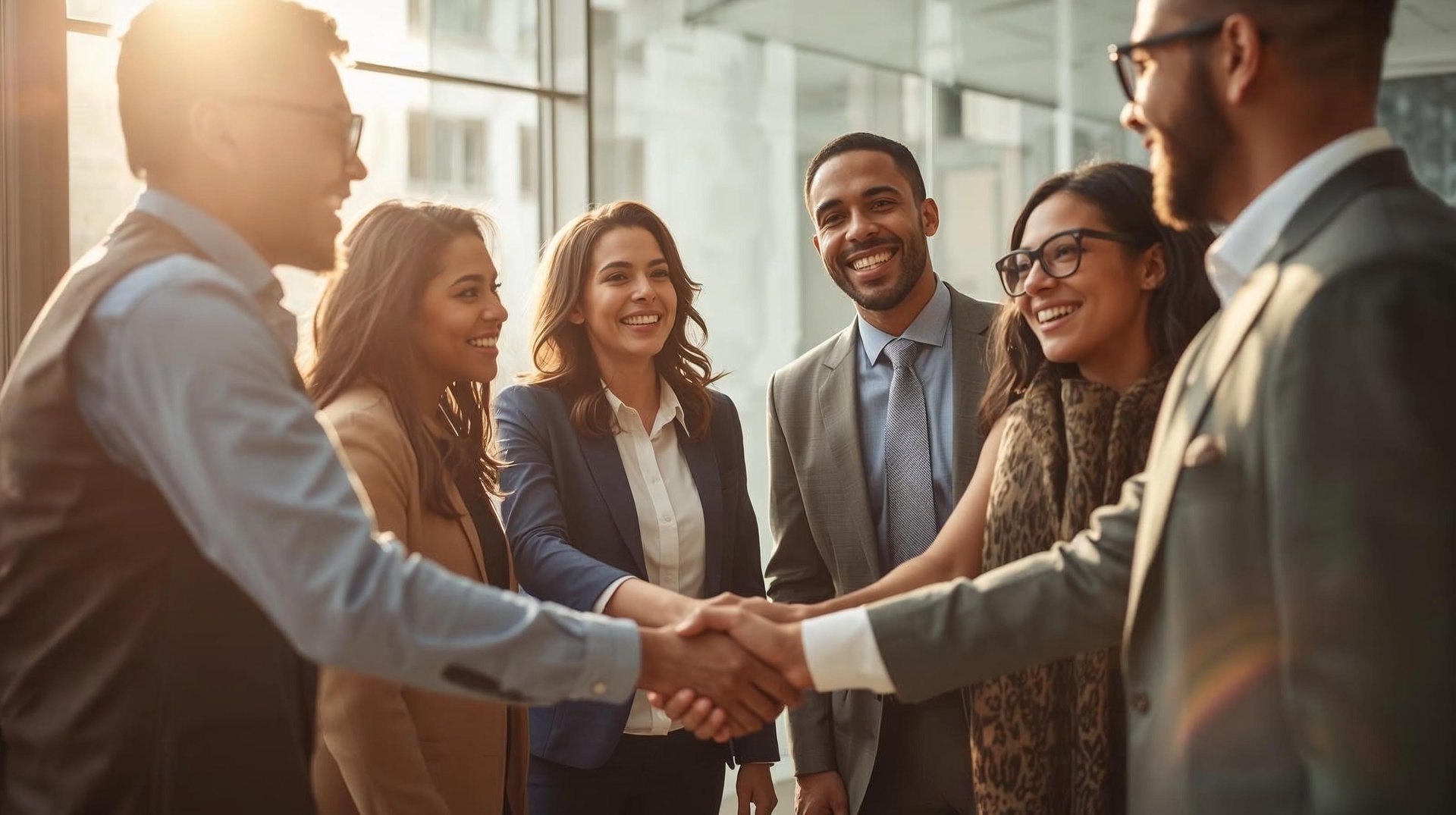 an abstract photo of a curved building with a blue sky in the background