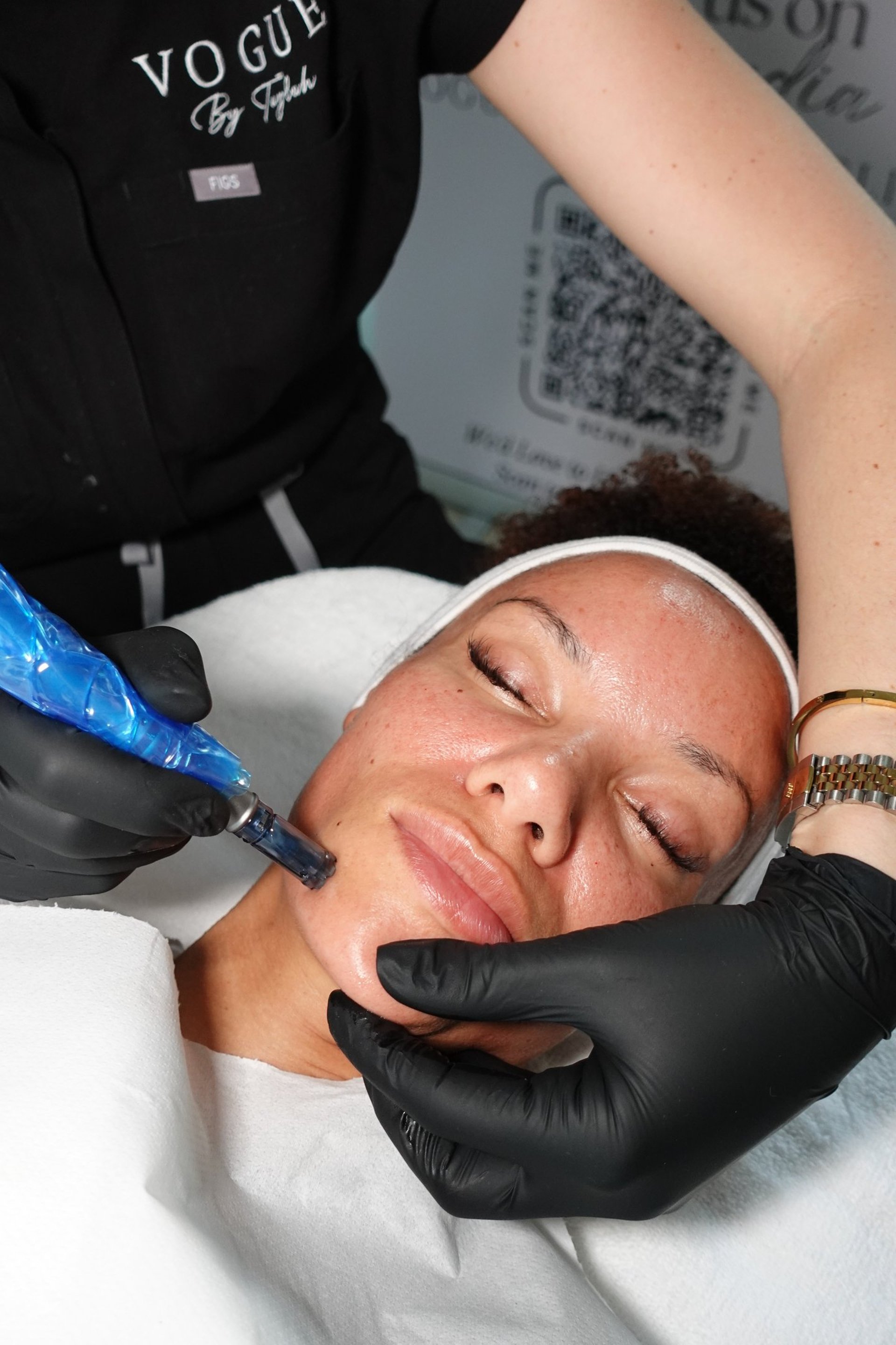 black blue and yellow textile