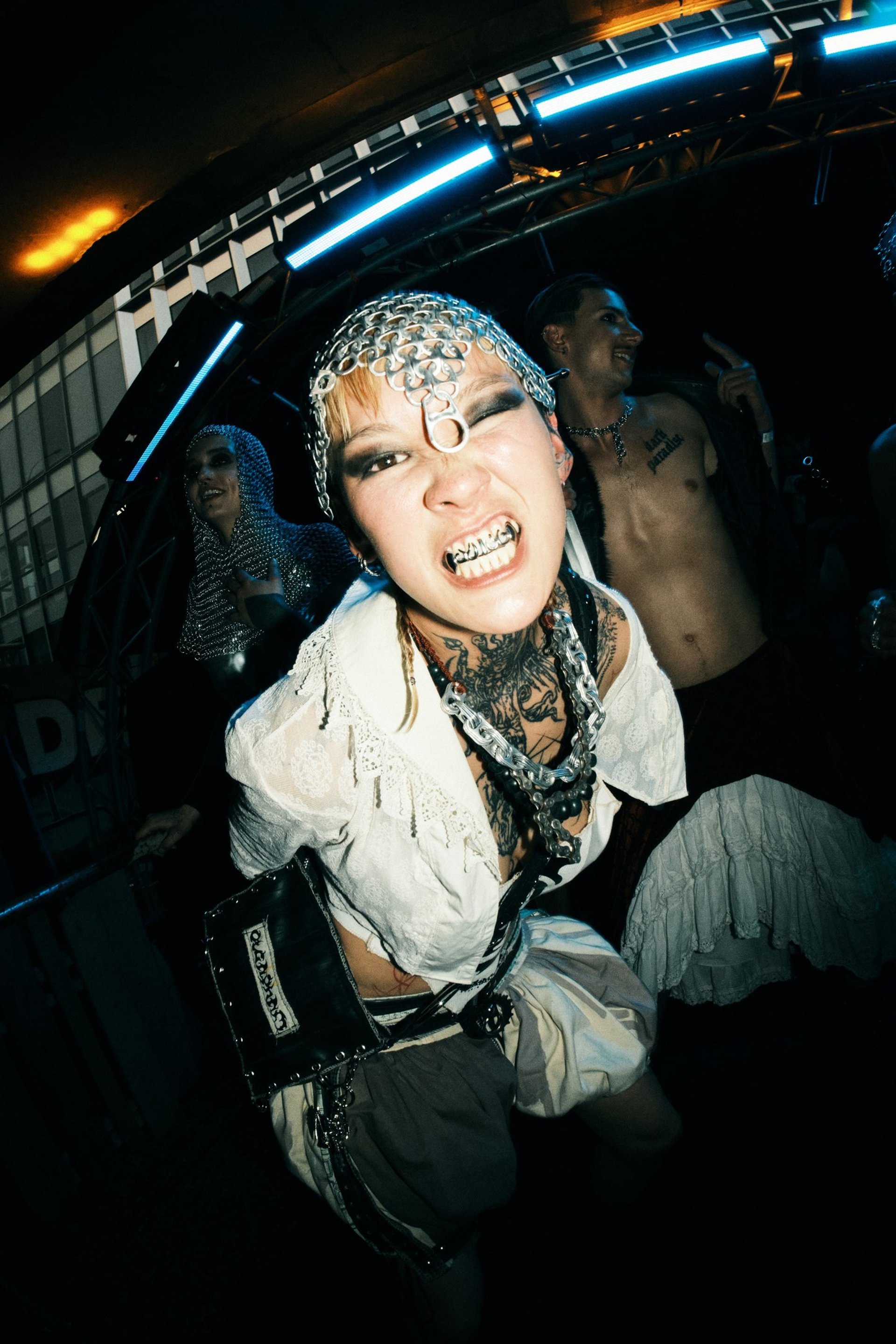 black blue and yellow textile