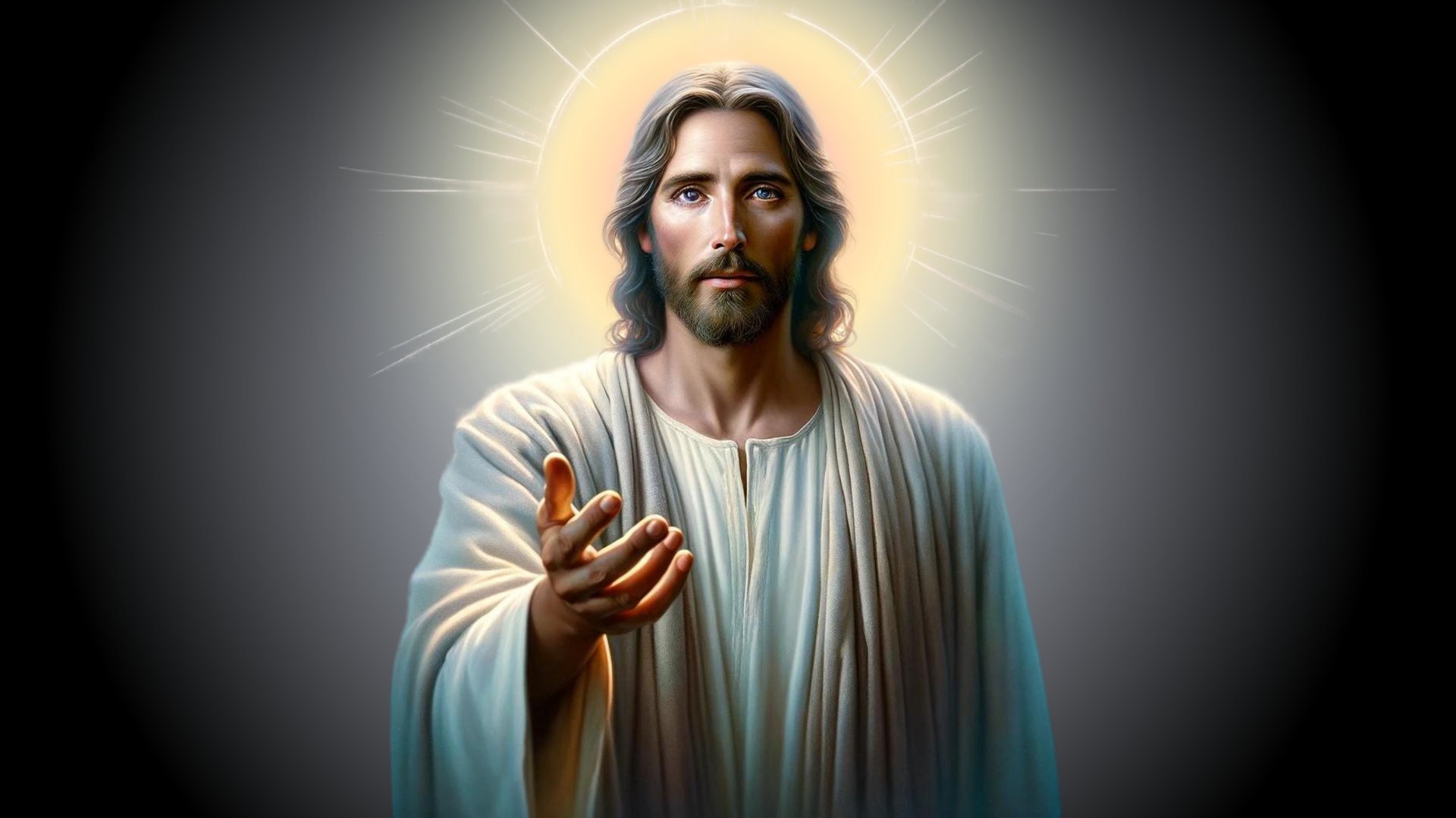 black flat screen tv turned on near green plant