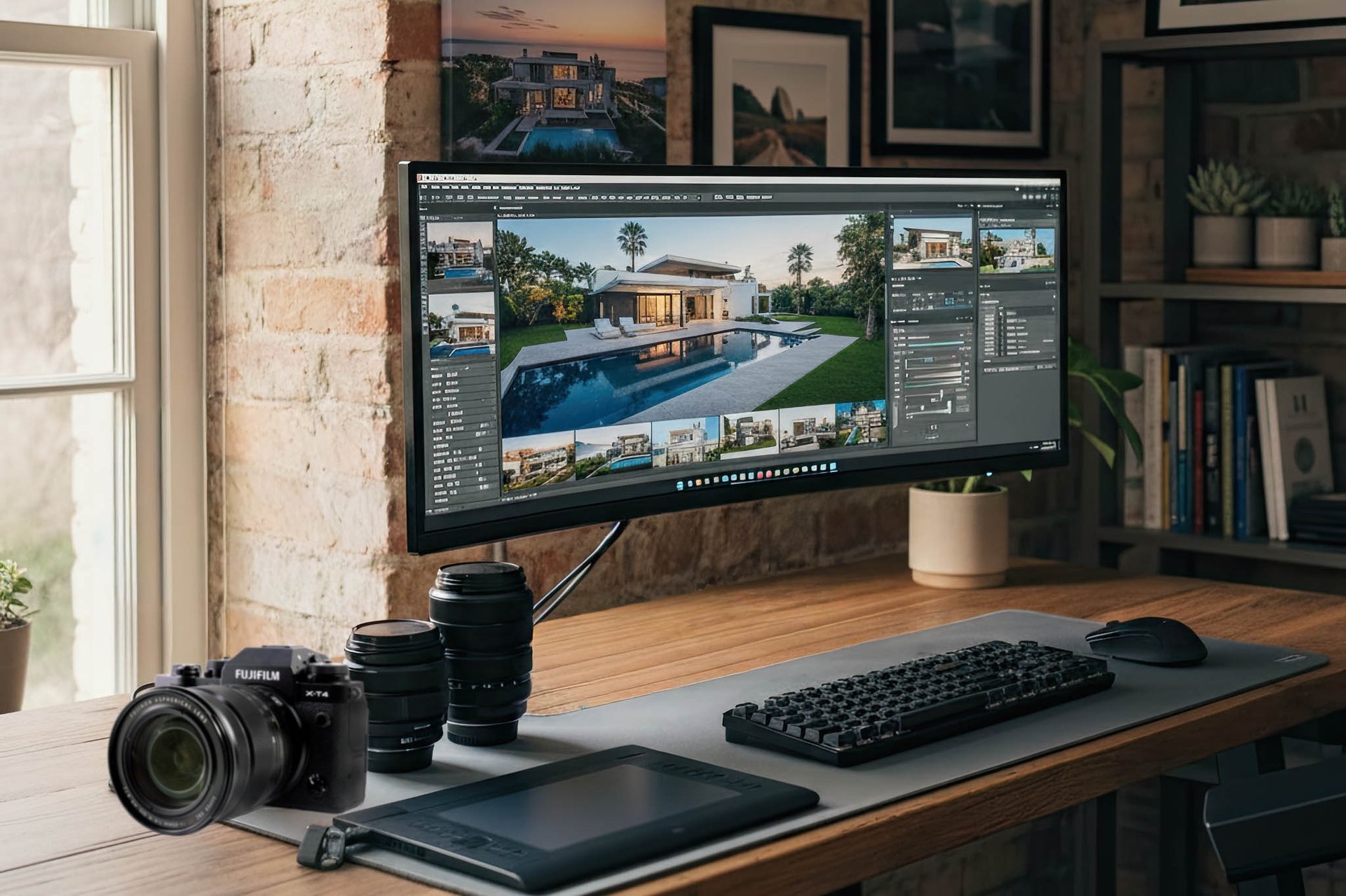 gray computer monitor