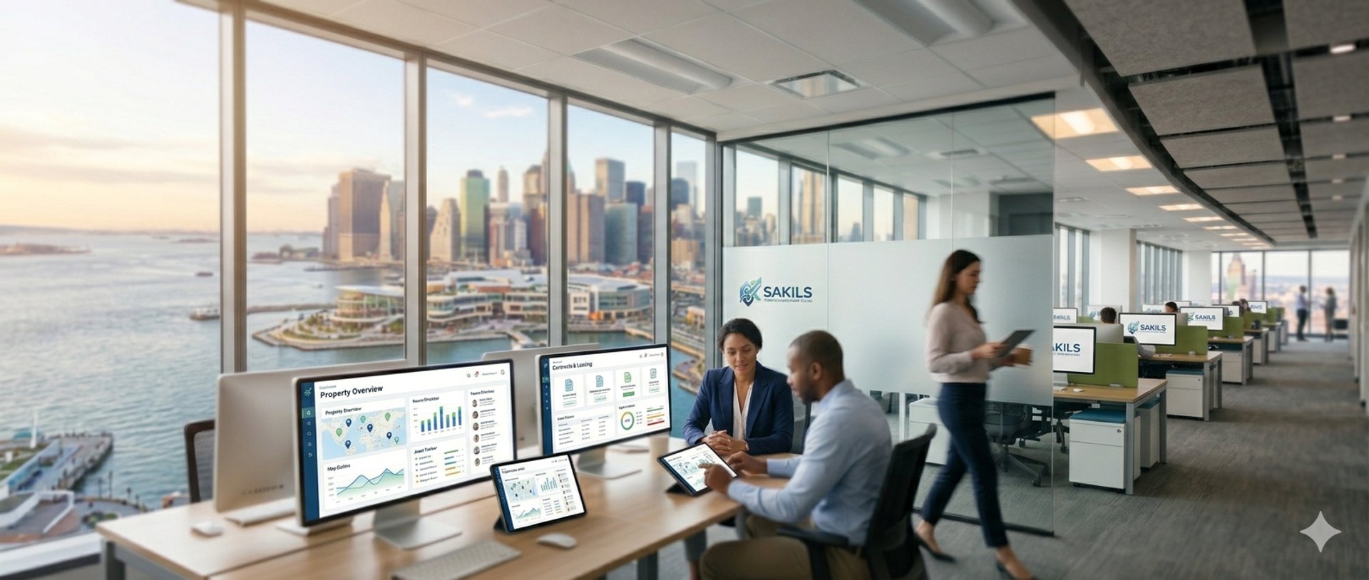 black and brown leather padded tub sofa