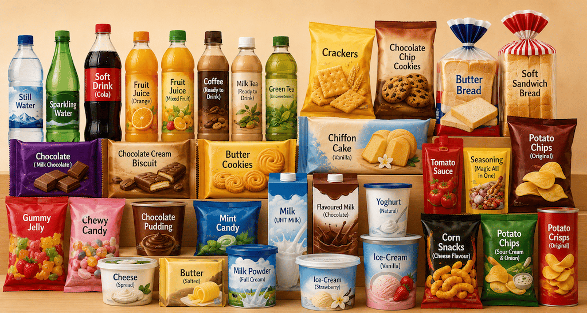 Crafted flavour solutions for food and beverage applications
