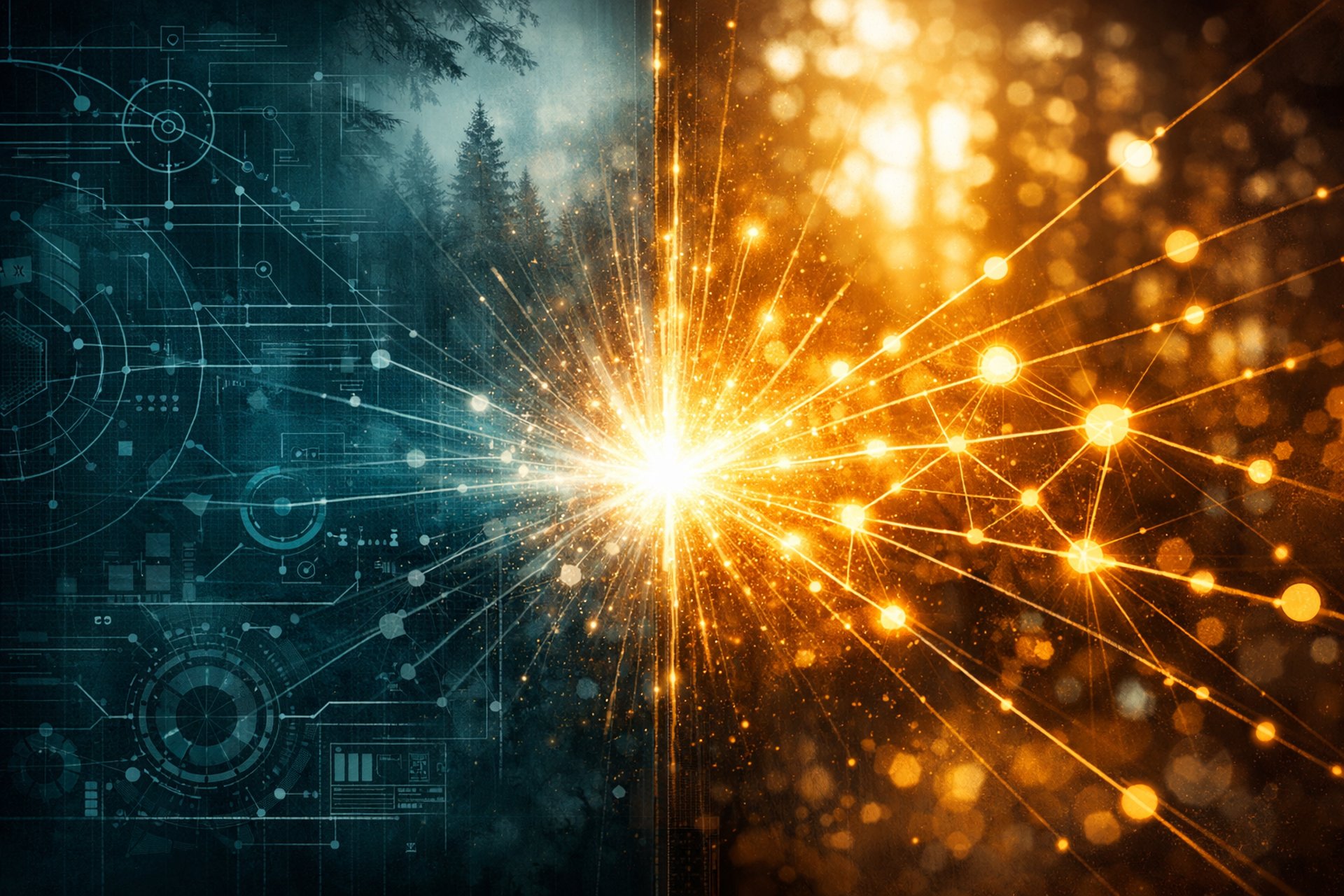 an abstract photo of a curved building with a blue sky in the background