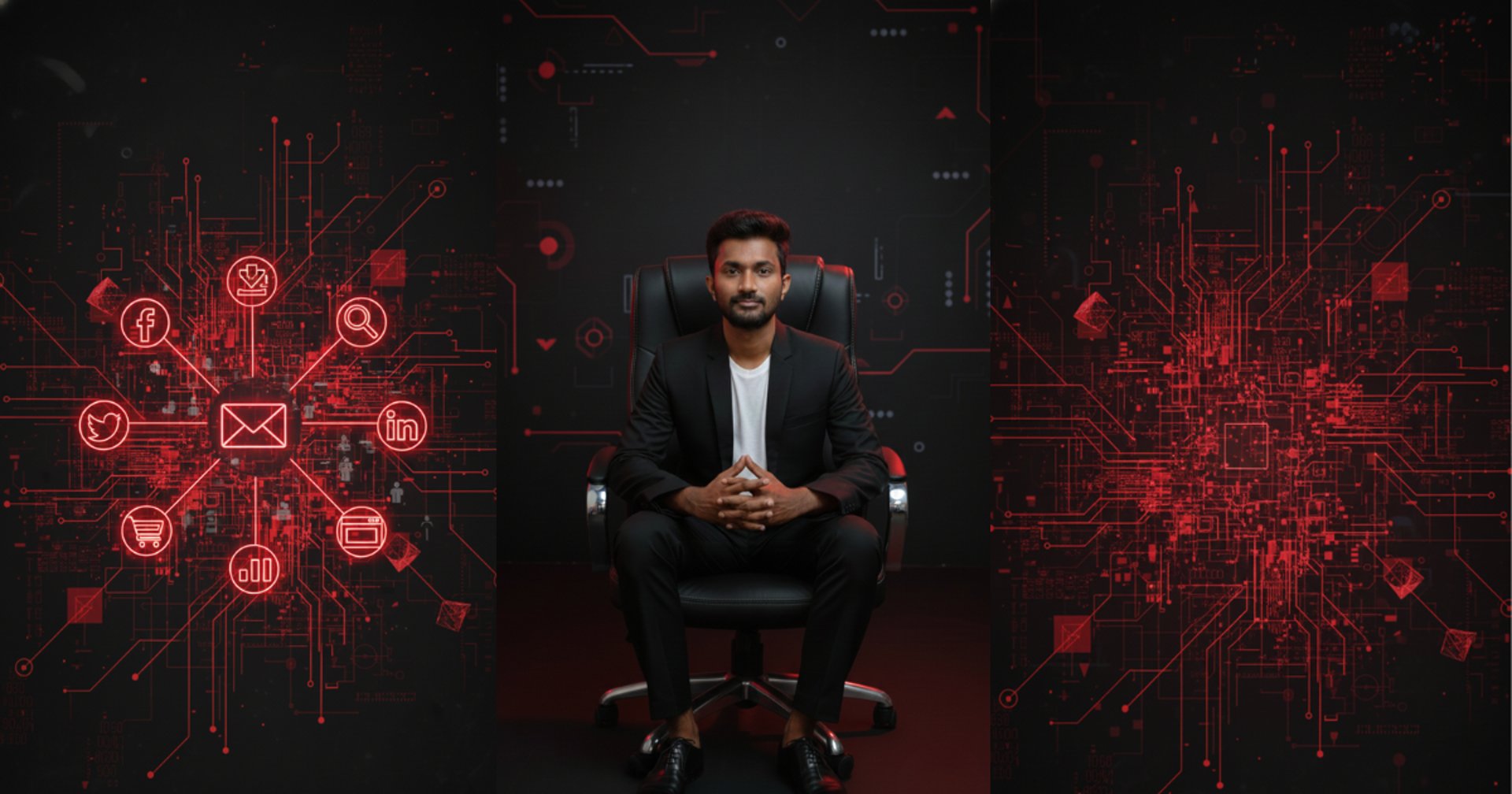 black and brown leather padded tub sofa