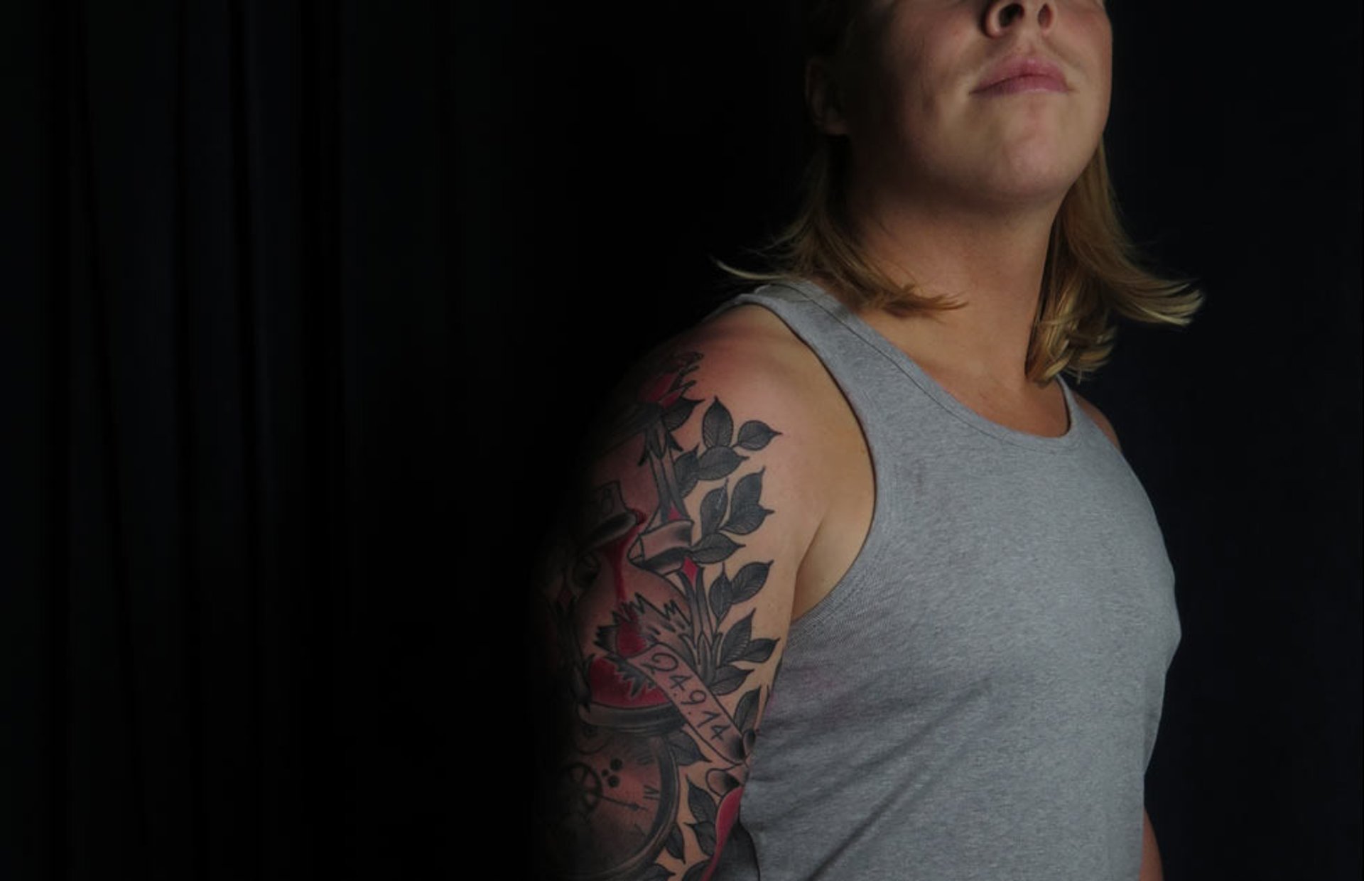 black blue and yellow textile