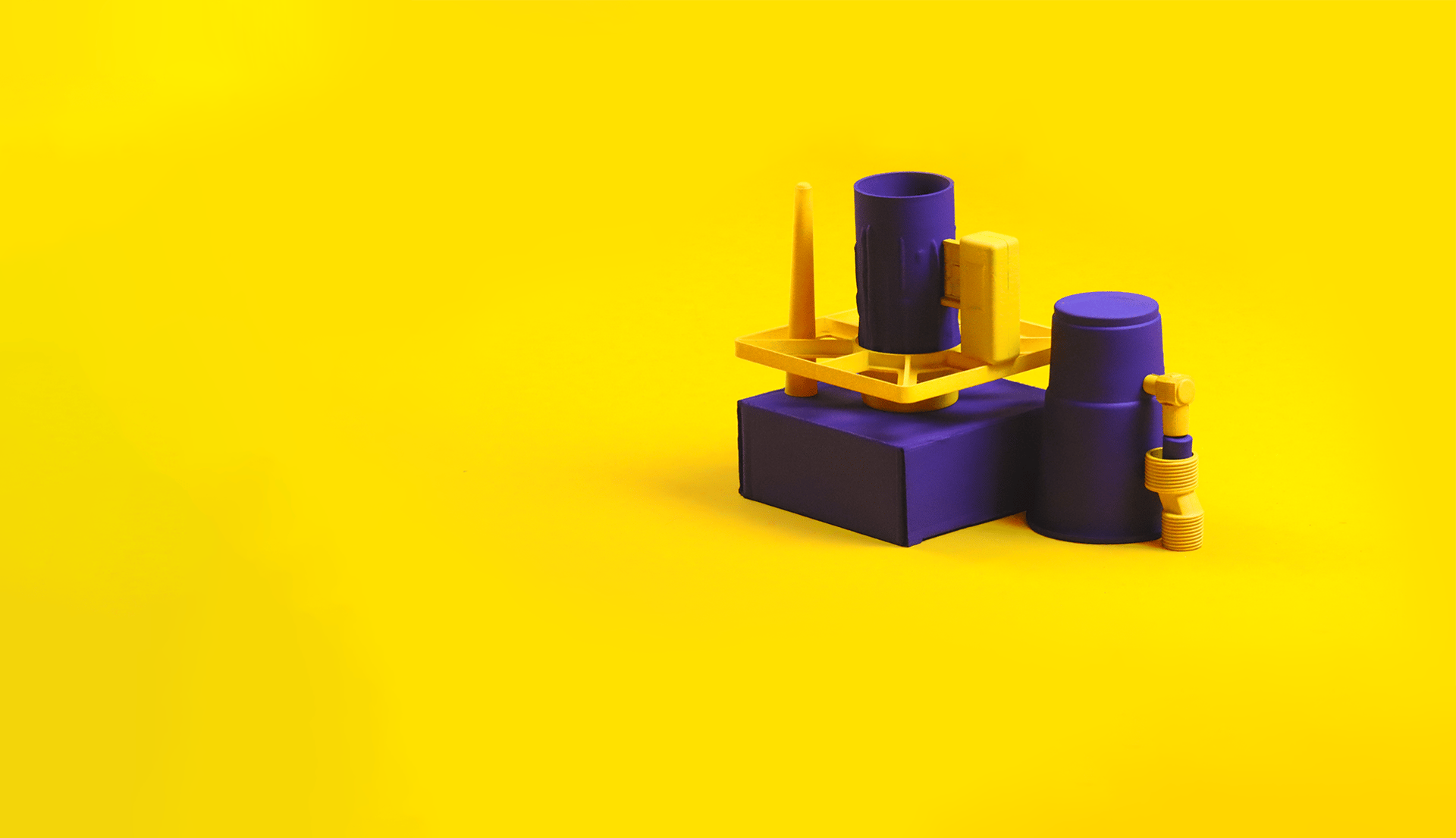 an abstract photo of a curved building with a blue sky in the background