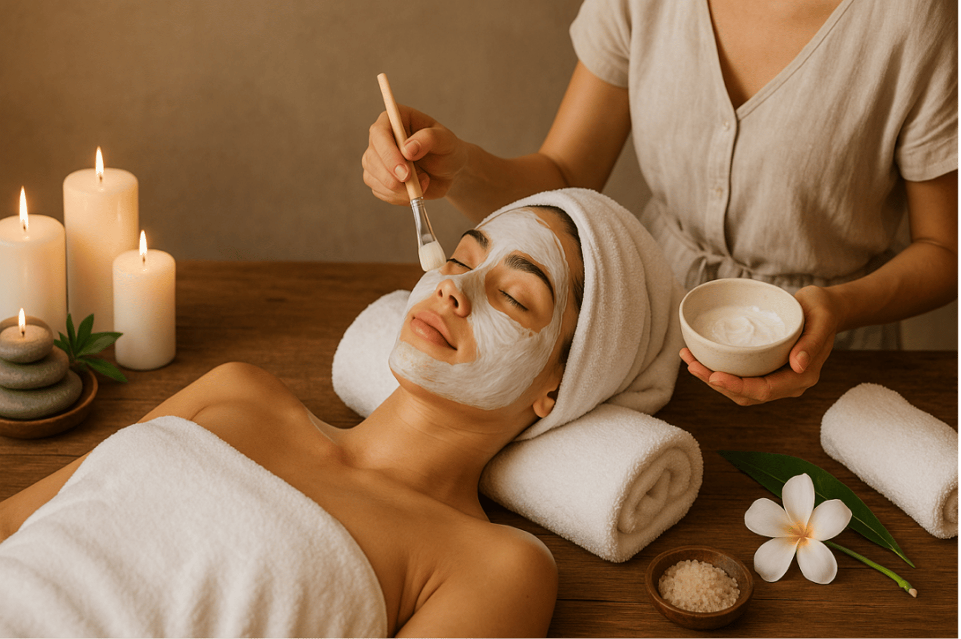 person lying down on white surface