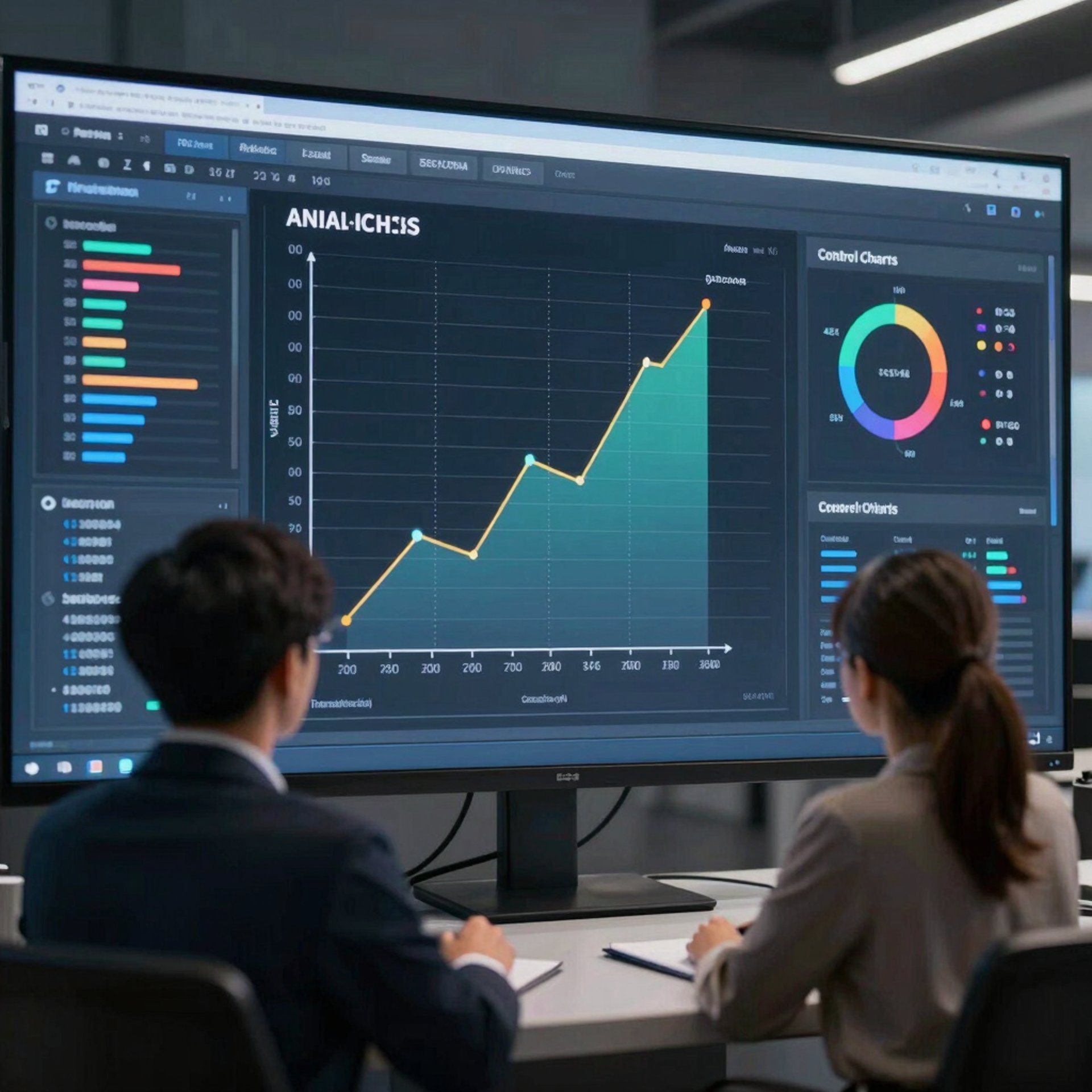 gray computer monitor