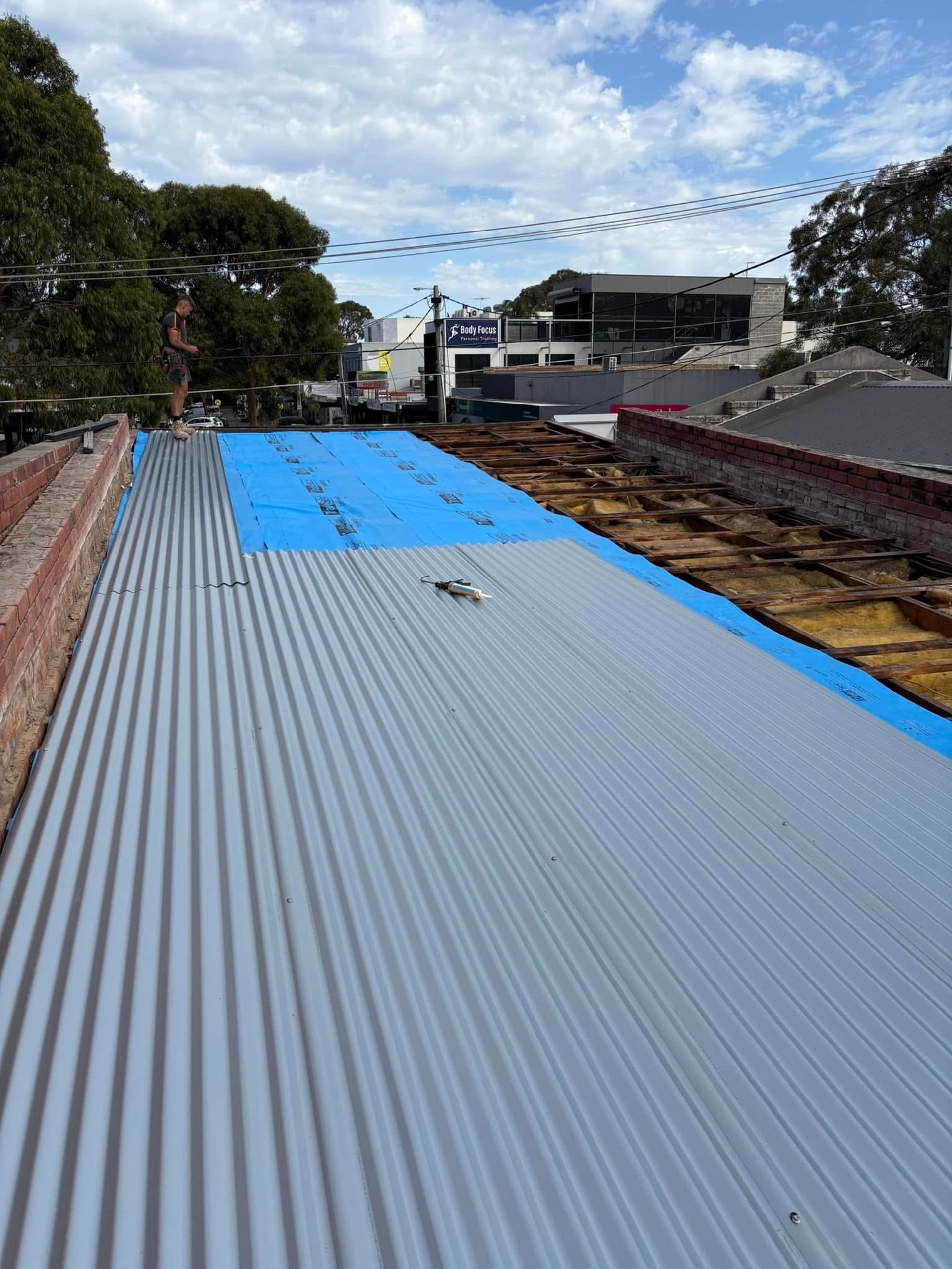 silhouette of droplets