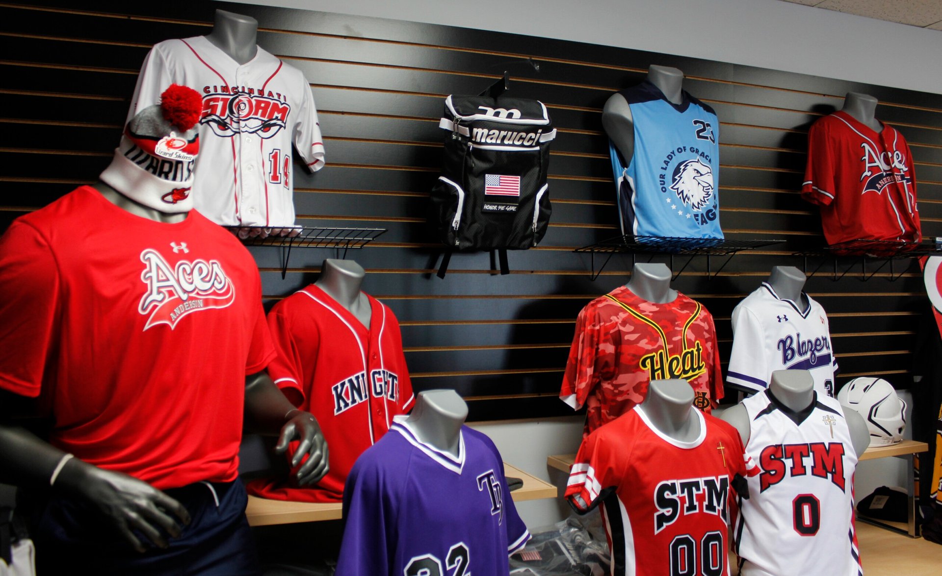 an abstract photo of a curved building with a blue sky in the background