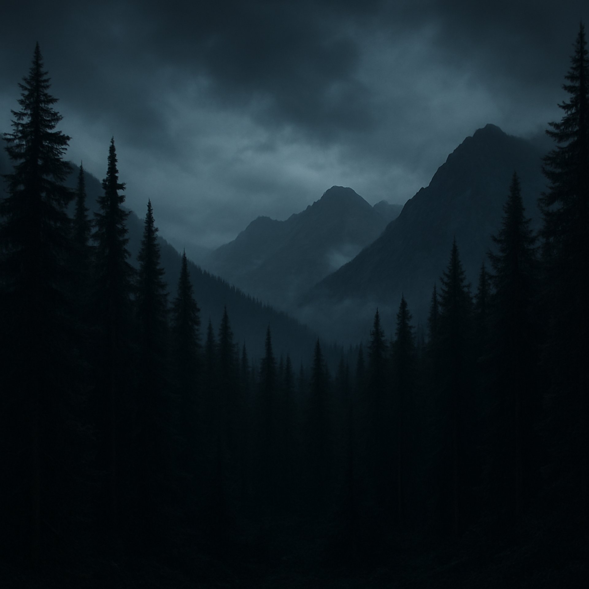 a trail in the middle of a forest with lots of trees