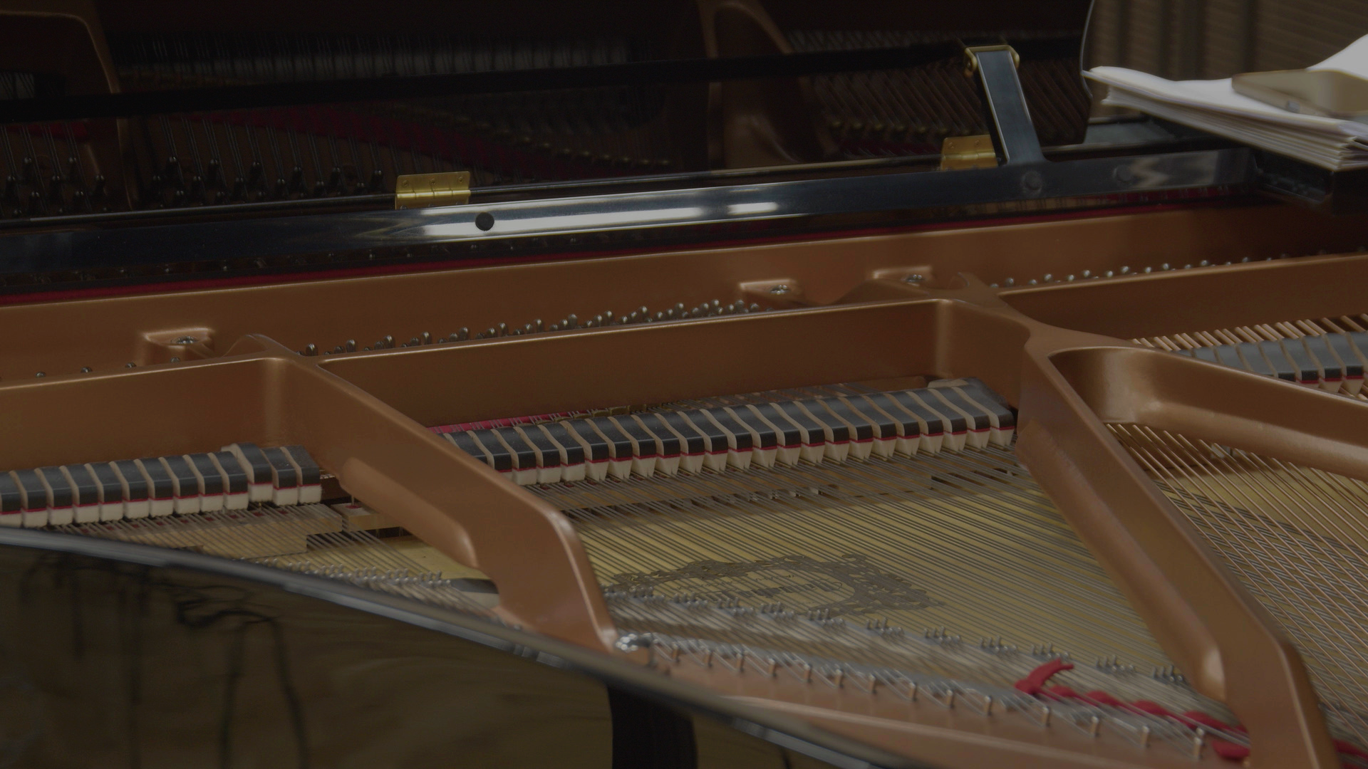 red blue and black abstract painting