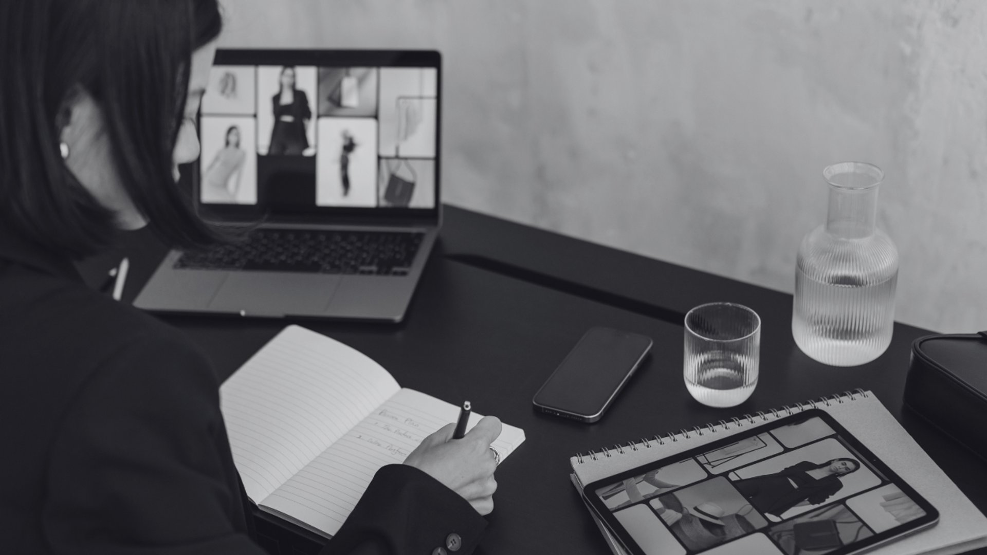 an abstract photo of a curved building with a blue sky in the background