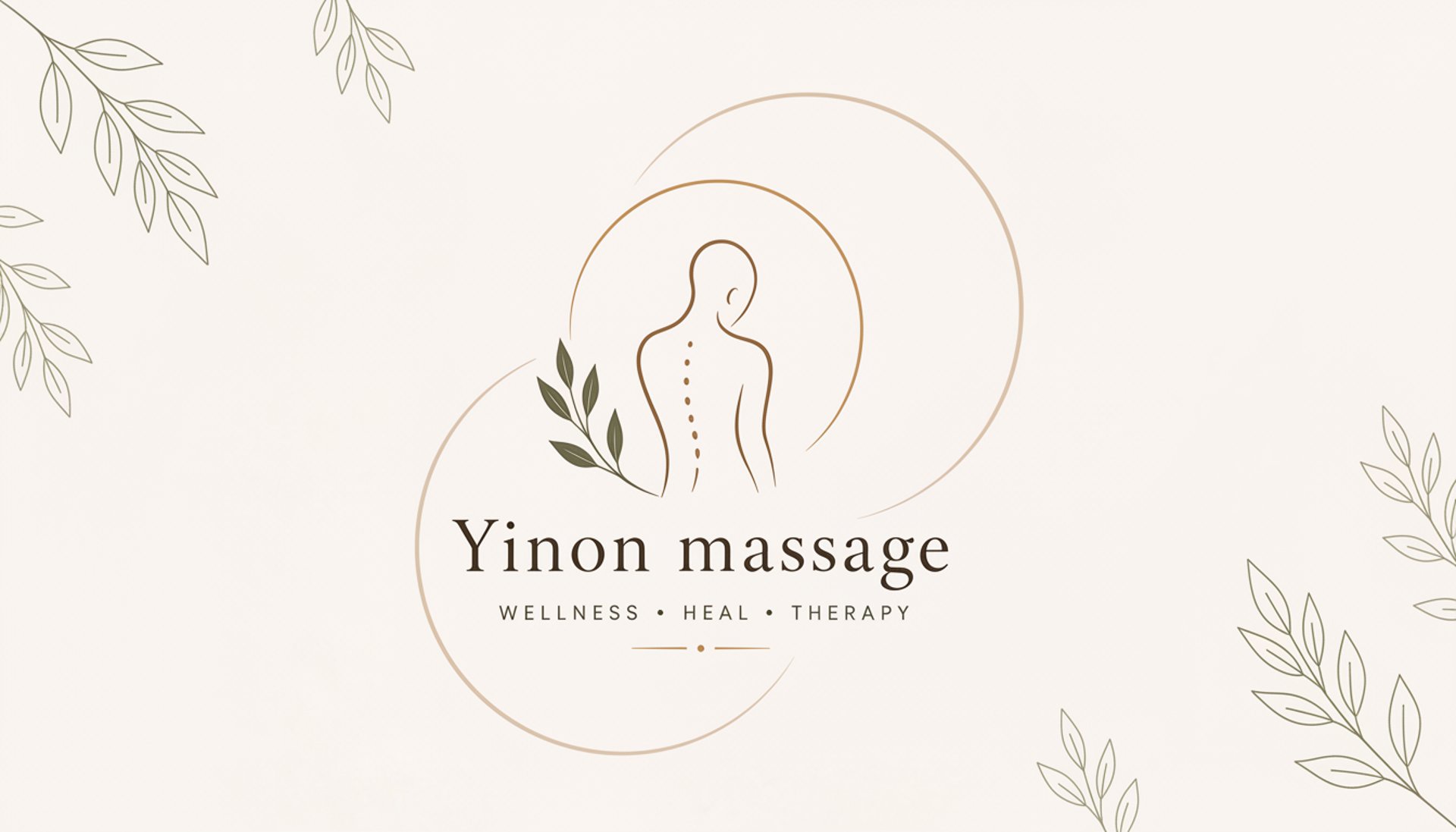 A person receives a massage.
