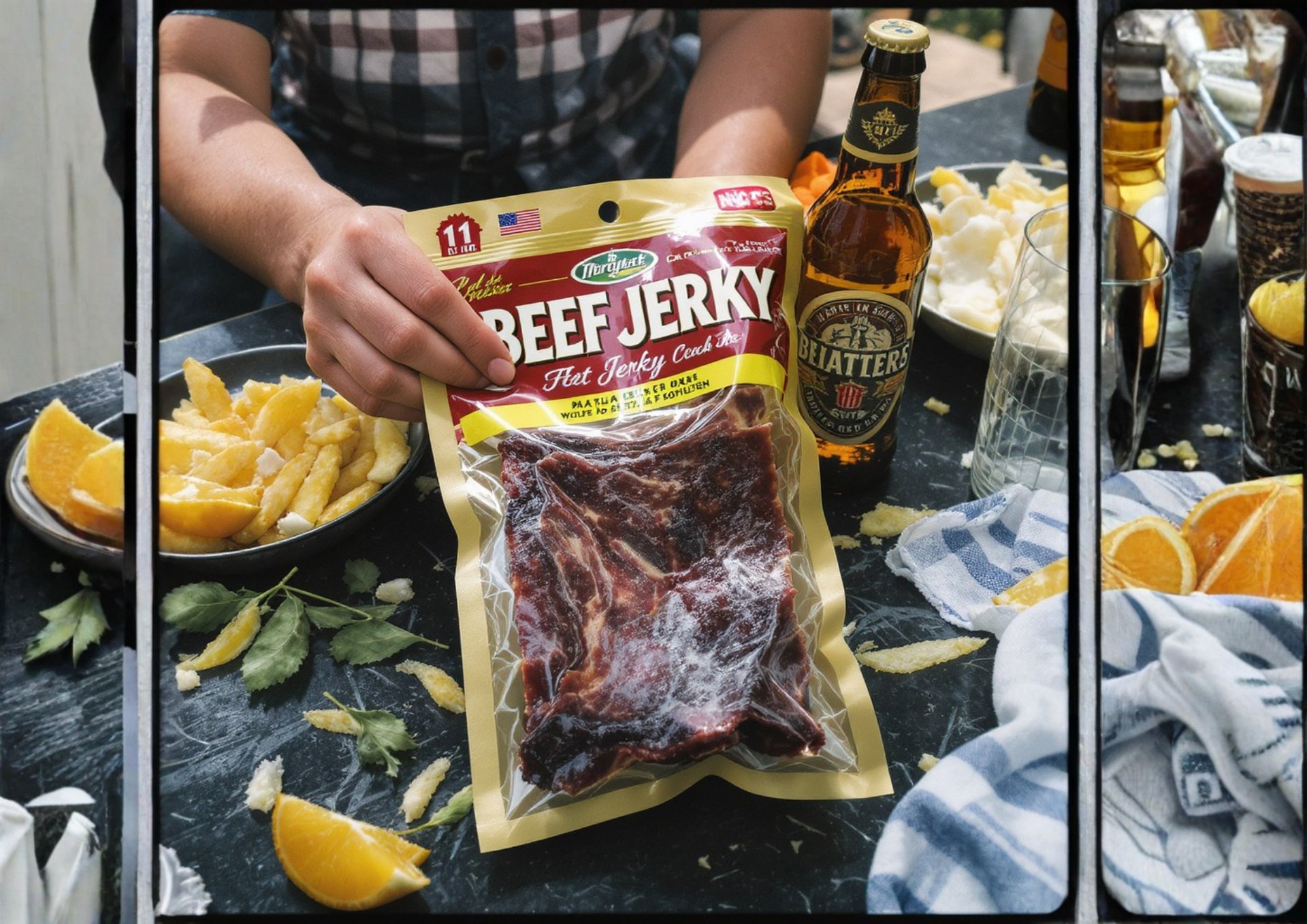 an abstract photo of a curved building with a blue sky in the background