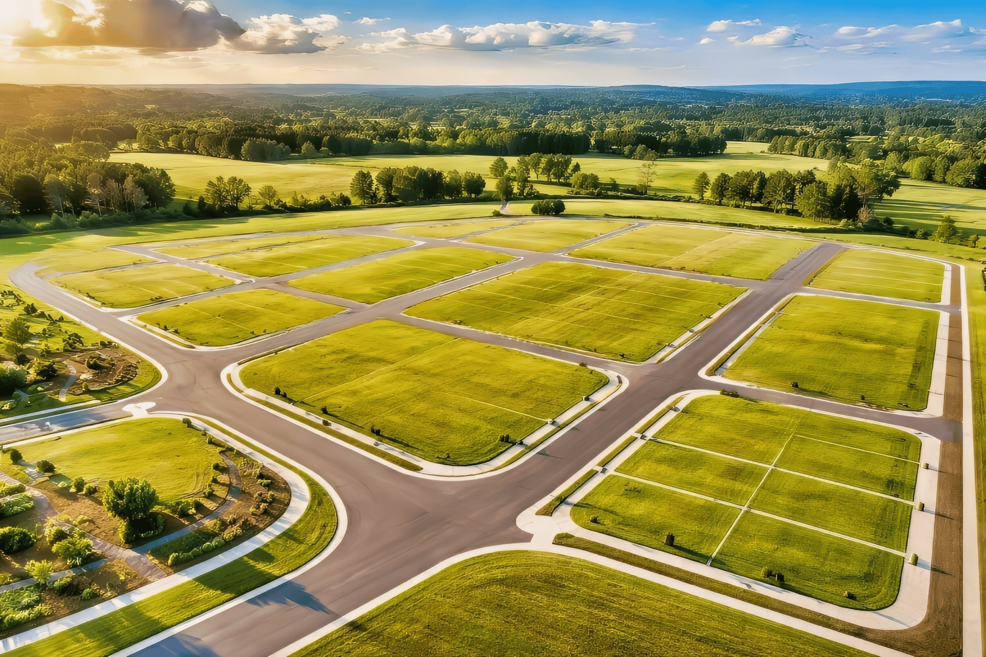 an abstract photo of a curved building with a blue sky in the background
